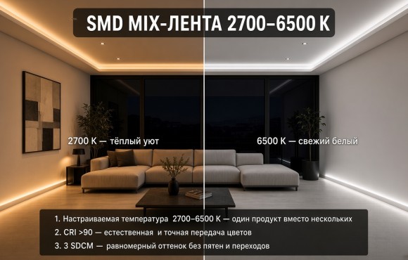 Светодиодная лента SMD CLT 1.002 10W 24V SMD 2700-6500K IP20 1403/102 Светодиодная лента SMD CLT 1.002 10W 24V SMD 2700-6500K IP20 1403/102