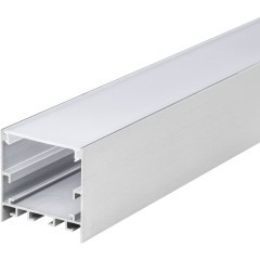Накладной алюминиевый профиль для светодиодной ленты с матовым белым рассеивателем 3.5x3.5x200см Profiled Lightstar 419261 Накладной алюминиевый профиль для светодиодной ленты с матовым белым рассеивателем 3.5x3.5x200см Profiled Lightstar 419261