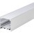 Накладной алюминиевый профиль для светодиодной ленты с матовым белым рассеивателем 3.5x3.5x200см Profiled Lightstar 419261