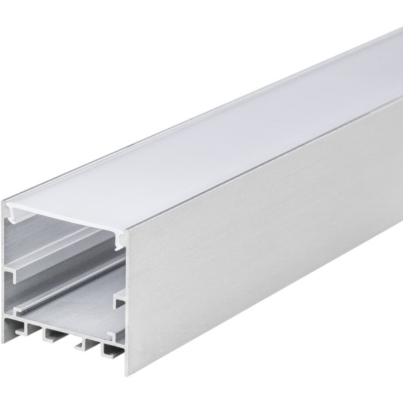 Накладной алюминиевый профиль для светодиодной ленты с матовым белым рассеивателем 3.5x3.5x200см Profiled Lightstar 419261