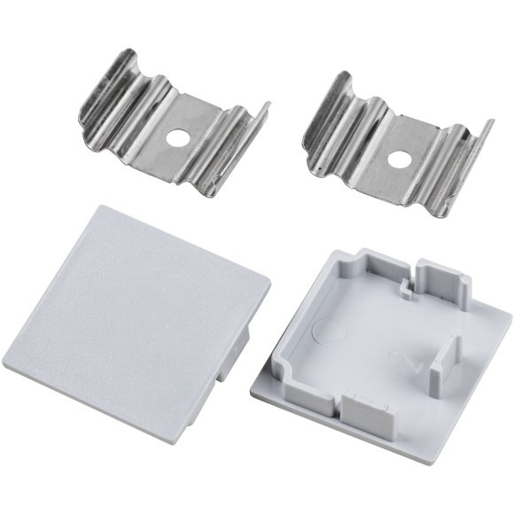 Накладной алюминиевый профиль для светодиодной ленты с матовым белым рассеивателем 3.5x3.5x200см Profiled Lightstar 419261