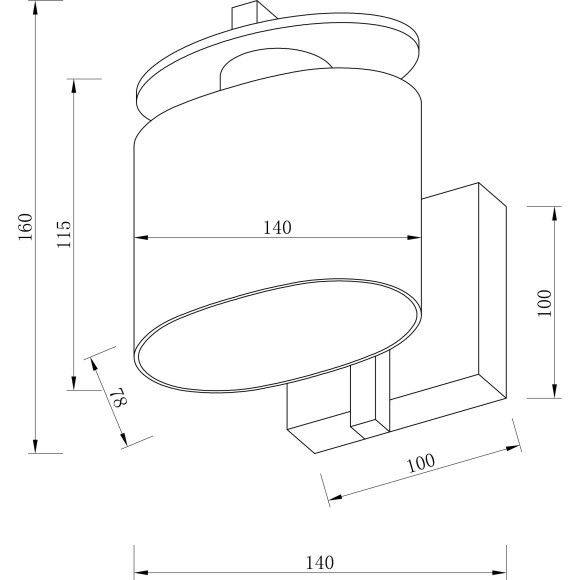Бра Freya FR5101-WL-01-CN Bice под лампу 1xE14 40W Бра Freya FR5101-WL-01-CN Bice под лампу 1xE14 40W