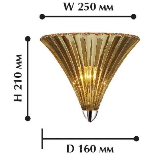 Бра Iris 1697-1W
