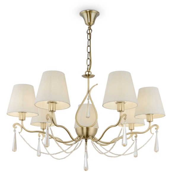 Люстра подвесная Freya FR2019PL-07BS Madeline под лампы 7xE14 40W