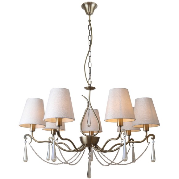 Люстра подвесная Freya FR2019PL-07BS Madeline под лампы 7xE14 40W