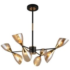 Люстра на штанге Omnilux OML-66807-08 Onno под лампы 8xE14 40W Люстра на штанге Omnilux OML-66807-08 Onno под лампы 8xE14 40W