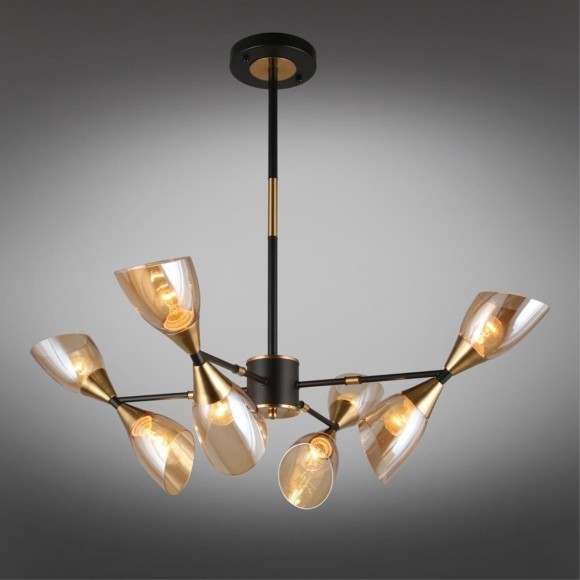 Люстра на штанге Omnilux OML-66807-08 Onno под лампы 8xE14 40W Люстра на штанге Omnilux OML-66807-08 Onno под лампы 8xE14 40W