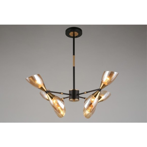 Люстра на штанге Omnilux OML-66807-08 Onno под лампы 8xE14 40W Люстра на штанге Omnilux OML-66807-08 Onno под лампы 8xE14 40W