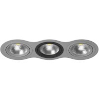 Встраиваемый светильник Lightstar i939090709 Intero 111 под лампы 3xGU10 150W