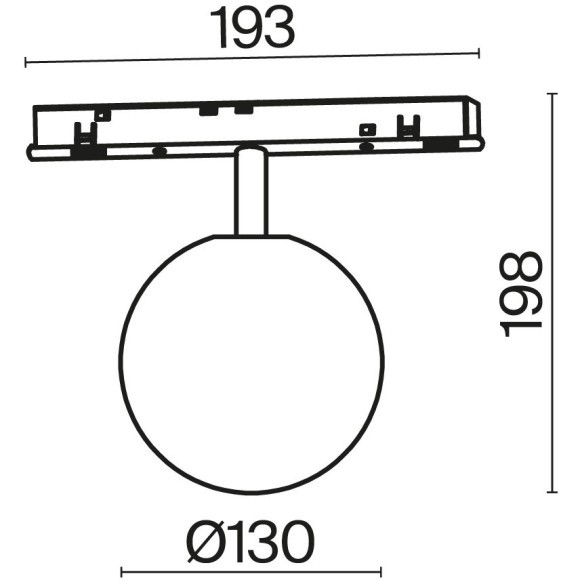TR038-4-5WTW-DD-B Трековый магнитный SMART (App, DALI, Алиса) светодиодный светильник Maytoni Exility CRI90+ 2700-6000К 300Лм 360° 6Вт