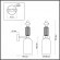 Бра Odeon Light 4861/1W Candy под лампу 1xE14 1*40W