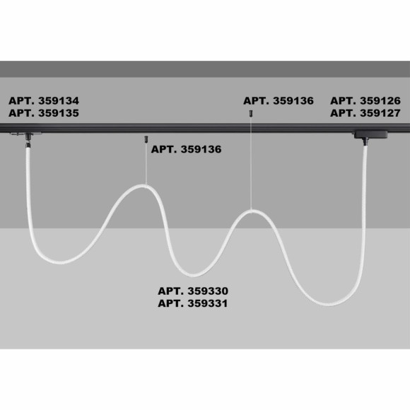 359330 KONST NT24 000 черный Светильник светодиодный IP20 LED 3000K 38W 170-265V 3360Лм RAMO 359330 KONST NT24 000 черный Светильник светодиодный IP20 LED 3000K 38W 170-265V 3360Лм RAMO