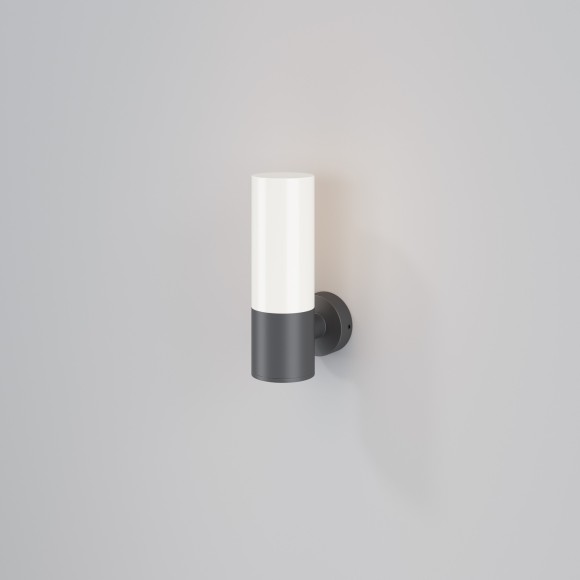 Уличный настенный светильник Maytoni O418WL-01GR Willis IP54 под лампу 1xE27 60W