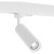 ST692.502.01 Белый трехфазный трековый светильник под лампу GU10 макс 50Вт IP20 D52xH160мм 220V ST Luce TRACE
