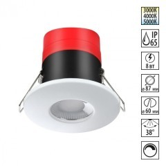 Встраиваемый светильник светодиодный диммируемый с регулировкой цветовой температуры Spot 358639 IP65 Встраиваемый светильник светодиодный диммируемый с регулировкой цветовой температуры Spot 358639 IP65