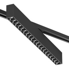 Однофазный двужильный светодиодный трековый светильник Denkirs DK6644-BK Edder 4000К 3120Лм CRI90+ 24° 40Вт Однофазный двужильный светодиодный трековый светильник Denkirs DK6644-BK Edder 4000К 3120Лм CRI90+ 24° 40Вт