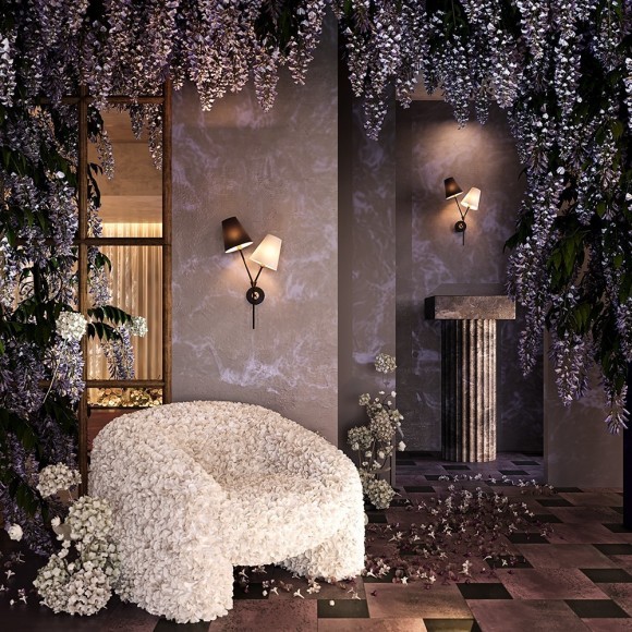 Настенный светильник (бра) Freya FR5370WL-02B