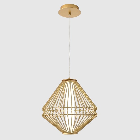 Светильник подвесной Crystal Lux CUADRA SP15W LED GOLD