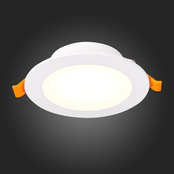 ST212.508.10 Св-к встр. Белый LED 1*10W 3000K/4000K/6000K 850Lm Ra80 110° IP20 D120xH30 220-240V Встраиваемые светильники ST212.508.10 Св-к встр. Белый LED 1*10W 3000K/4000K/6000K 850Lm Ra80 110° IP20 D120xH30 220-240V Встраиваемые светильники