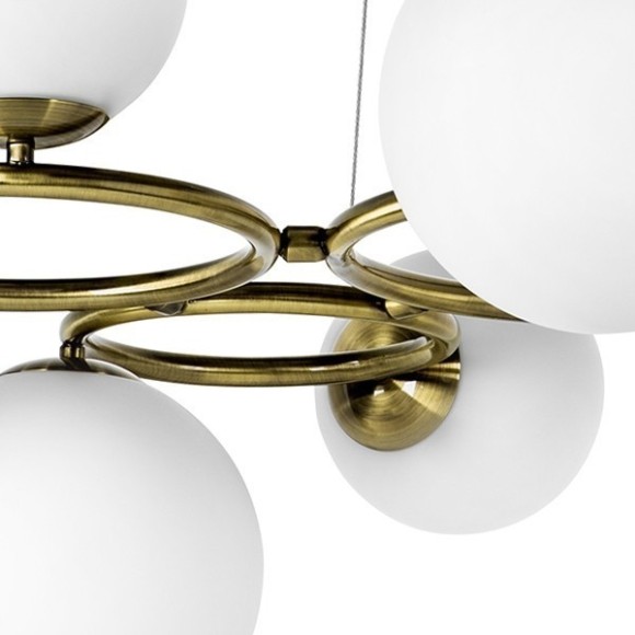 Люстра подвесная Lightstar 815091 Globo под лампы 9xG9 360W