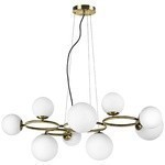 Люстра подвесная Lightstar 815091 Globo под лампы 9xG9 360W