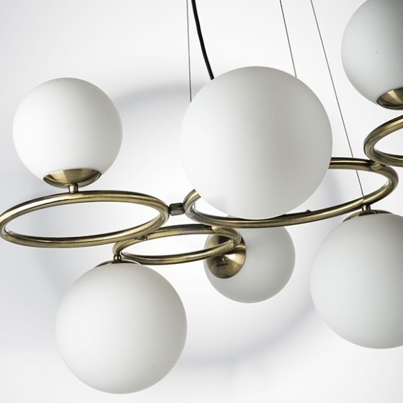 Люстра подвесная Lightstar 815091 Globo под лампы 9xG9 360W