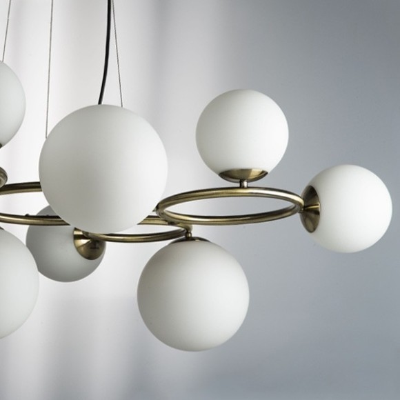 Люстра подвесная Lightstar 815091 Globo под лампы 9xG9 360W