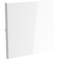 Клавиша для выключателя/переключателя одноклавишного, S70 (белый глянцевый)