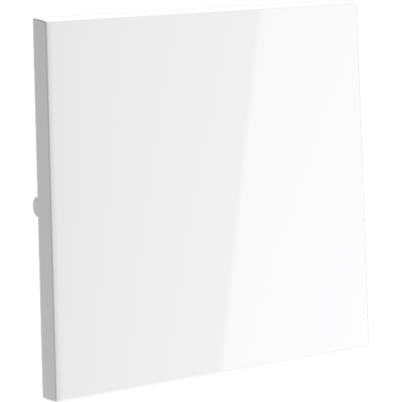 Клавиша для выключателя/переключателя одноклавишного, S70 (белый глянцевый)