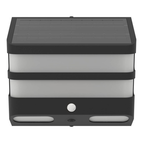 901084 STIAPPA Светодиодное уличное бра на солнечной батарее с датчиком движения LED, 6Вт, 800Лм, 4000К, IP44