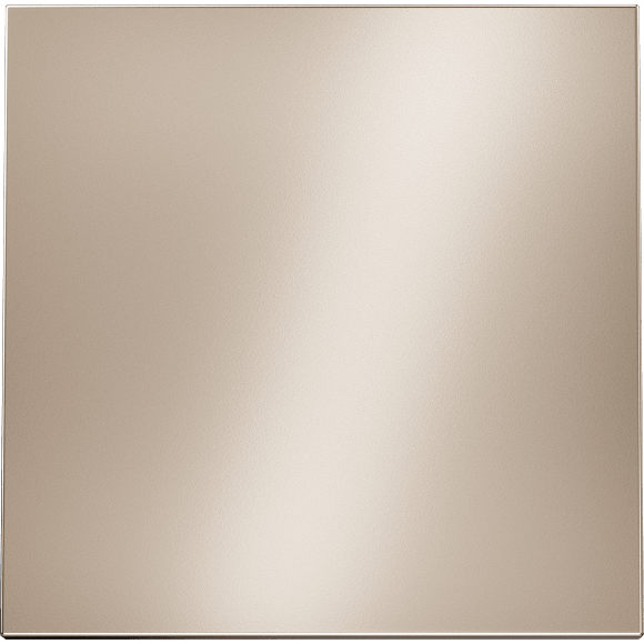 Клавиша для выключателя/переключателя одноклавишного, S70 Metal (платина)