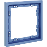 Рамка пластиковая VOLTUM S70 на 1 пост, (деним)