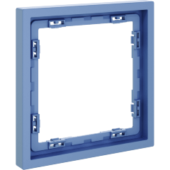 Рамка пластиковая VOLTUM S70 на 1 пост, (деним)