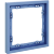 Рамка пластиковая VOLTUM S70 на 1 пост, (деним)
