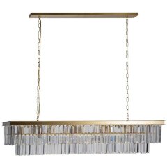 10019/1200R Подвесная люстра LOFT IT Prism Clear