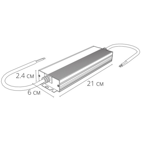 Блок питания 24V 150W 6.25А для светодиодных лент Arte Lamp Power-Aqua A241105 Блок питания 24V 150W 6.25А для светодиодных лент Arte Lamp Power-Aqua A241105