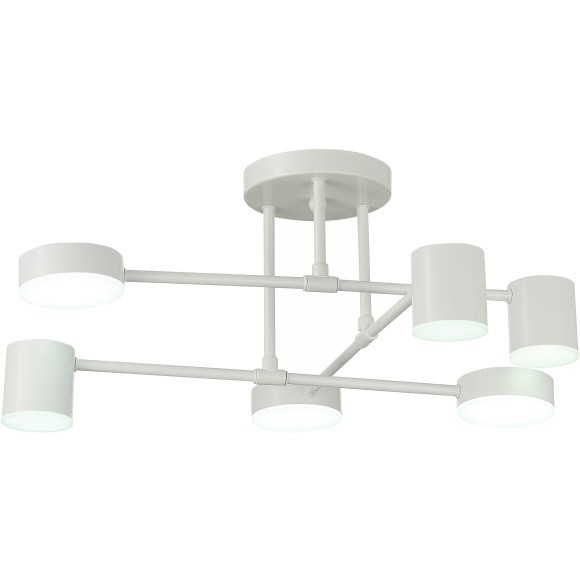 SLE201052-06 Светильник потолочный Белый/Белый LED 6*7W 4000K NOBEL SLE201052-06 Светильник потолочный Белый/Белый LED 6*7W 4000K NOBEL