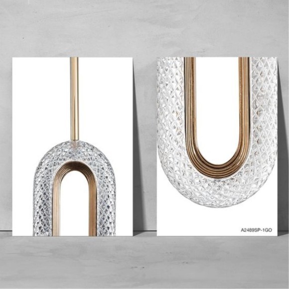 Подвесной светильник Arte Lamp OVALE A2489SP-1GO