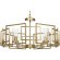 Люстра подвесная Maytoni H009PL-06G Bowi под лампы 6xE14 40W