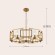 Люстра подвесная Maytoni H009PL-06G Bowi под лампы 6xE14 40W