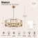 Люстра подвесная Maytoni H009PL-06G Bowi под лампы 6xE14 40W