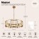 Люстра подвесная Maytoni H009PL-06G Bowi под лампы 6xE14 40W