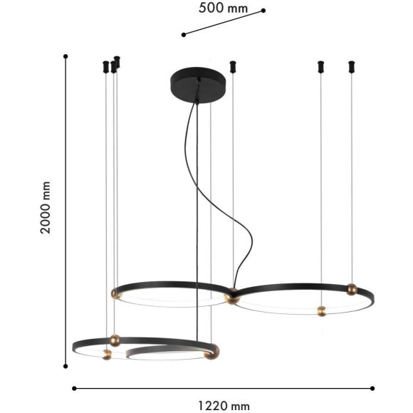 Подвесной светильник Tornado 4569-4P