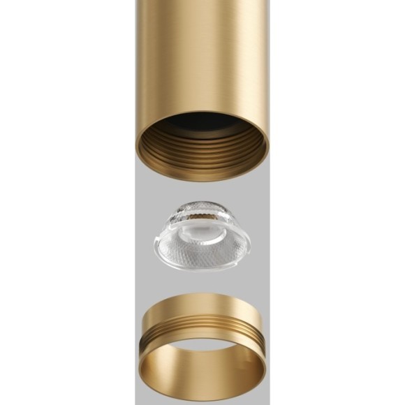 DK5744-SB Трековый магнитный светодиодный светильник Denkirs Shine 48V CRI90+ 3000К 500Лм 36° 8Вт