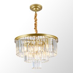 LSP-6009 Lussole РИГАН потолочная люстра, золотая, 6 ламп E14, металлическое основание, прозрачные стеклянные плафоны, 240 Вт, IP20