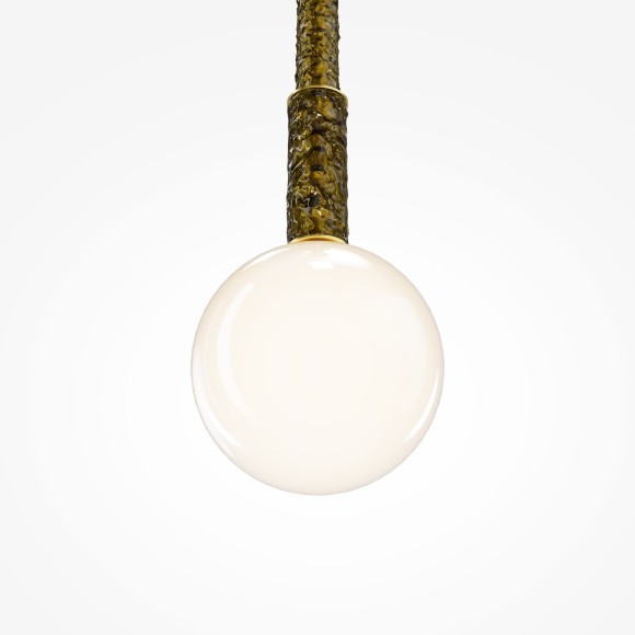 Maytoni Orotte MOD520PL-01BS Дизайнерский подвесной светильник современная классика, сменная лампа 1xG9 до 40 Вт (нет в комплекте), 220В, основание металл цвета латунь, плафон белое стекло диаметром 150 мм, высота 500 - 3400 мм Maytoni Orotte MOD520PL-01BS Дизайнерский подвесной светильник современная классика, сменная лампа 1xG9 до 40 Вт (нет в комплекте), 220В, основание металл цвета латунь, плафон белое стекло диаметром 150 мм, высота 500 - 3400 мм