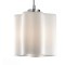 SL116.503.01 Светильник подвесной ST-Luce Серебристый/Белый E27 1*60W ONDE