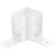 Соединитель угловой для накл. шинопровода Space 48V Crystallux CLT 0.213 04 WH