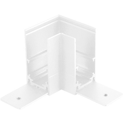 Соединитель угловой для накл. шинопровода Space 48V Crystallux CLT 0.213 04 WH