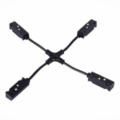 ST006.469.00 Коннектор питания X-образный для шинопроводов SKYLINE 48 ST006.469.00 Коннектор питания X-образный для шинопроводов SKYLINE 48